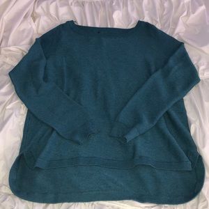 Dark turquoise long sweater!